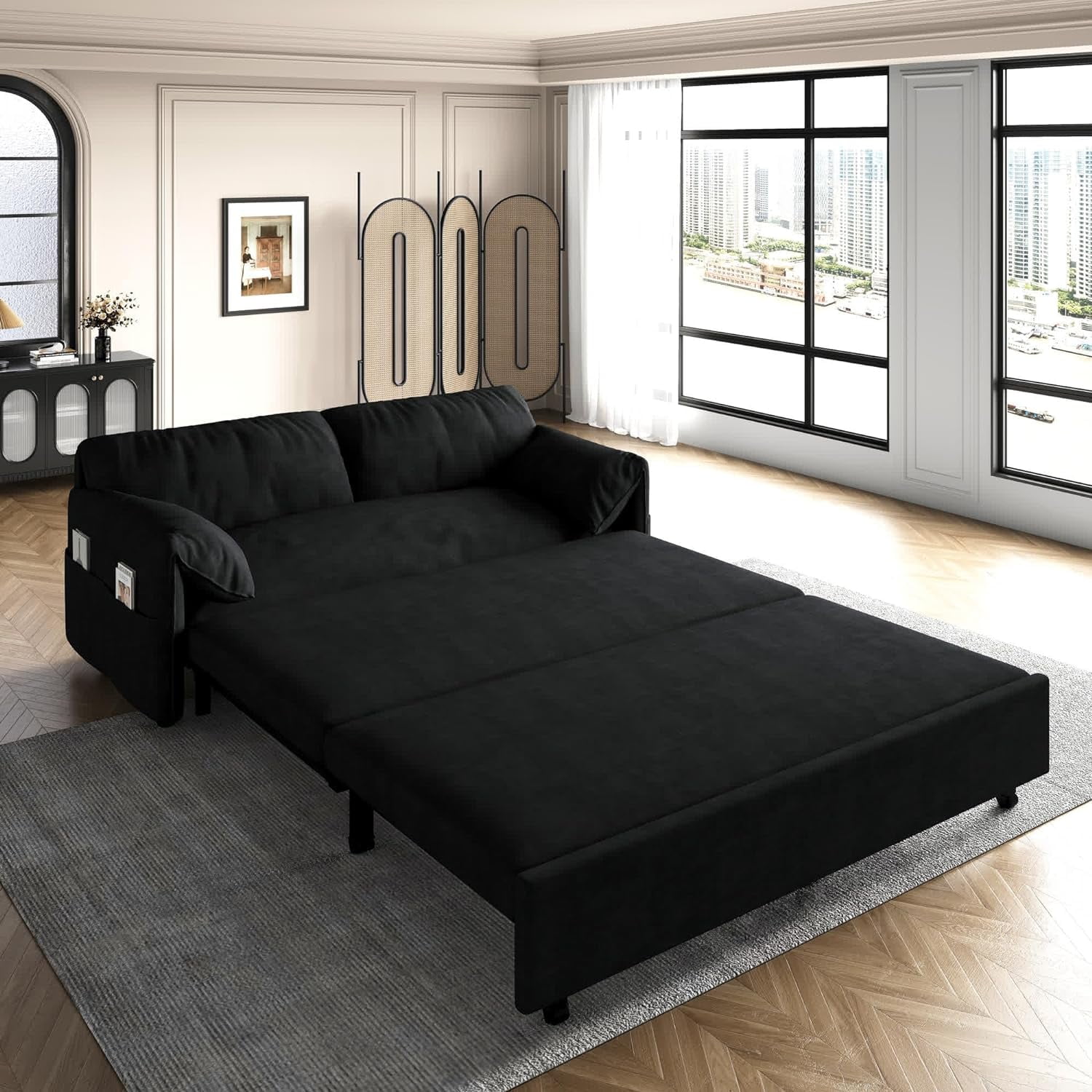 Queen size futon discount