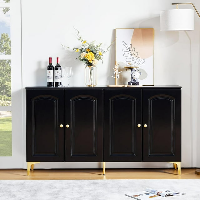 Tabaray Accent Storage Buffet Sideboards with 4 Doors