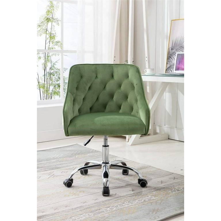 Tabaray Swivel Office Chair, Modern Computer Desk Chair with Metal