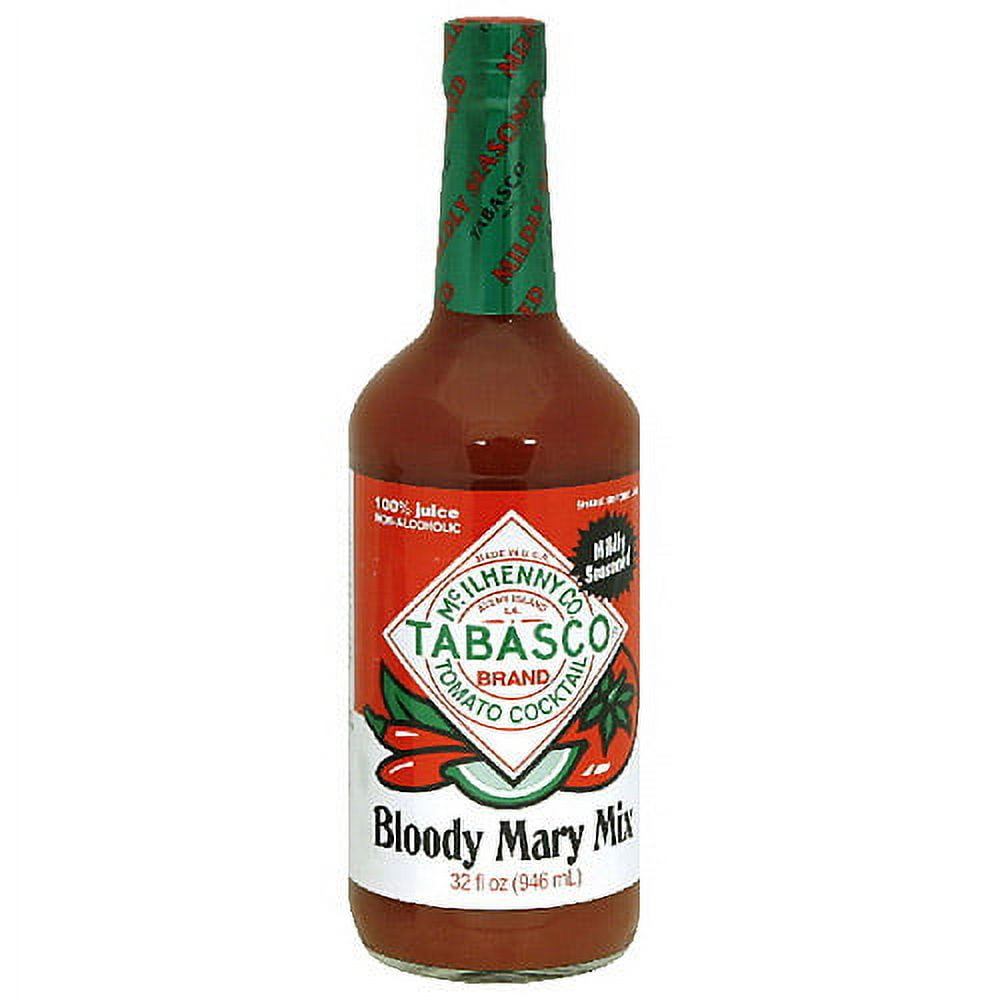 Tabasco Brand Bloody Mary Mix, 32 oz (Pack of 12)