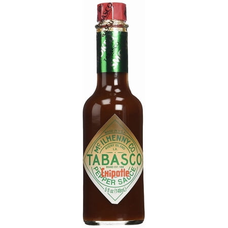 Tabasco Brand, Chipotle Hot Sauce, 5oz Bottle (Pack of 3)