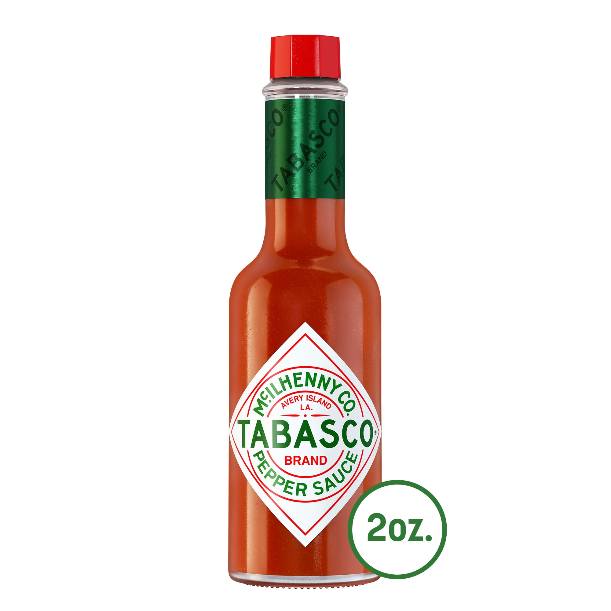 Tabasco Brand Sauce, Pepper, 2 fl oz - Walmart.com