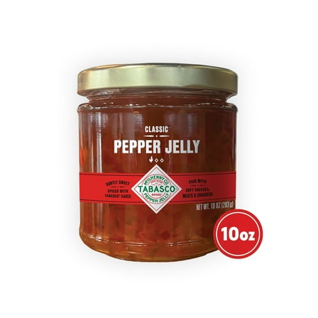 Tabasco Classic Pepper Jelly, 10Â oz, Dairy-Free