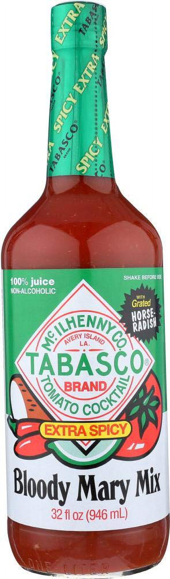 Tabasco Extra Spicy Bloody Mary Mix, 32 Ounce