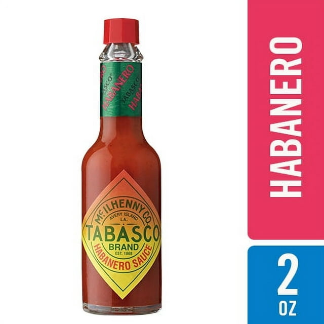 Tabasco Habanero Pepper Sauce 2 oz