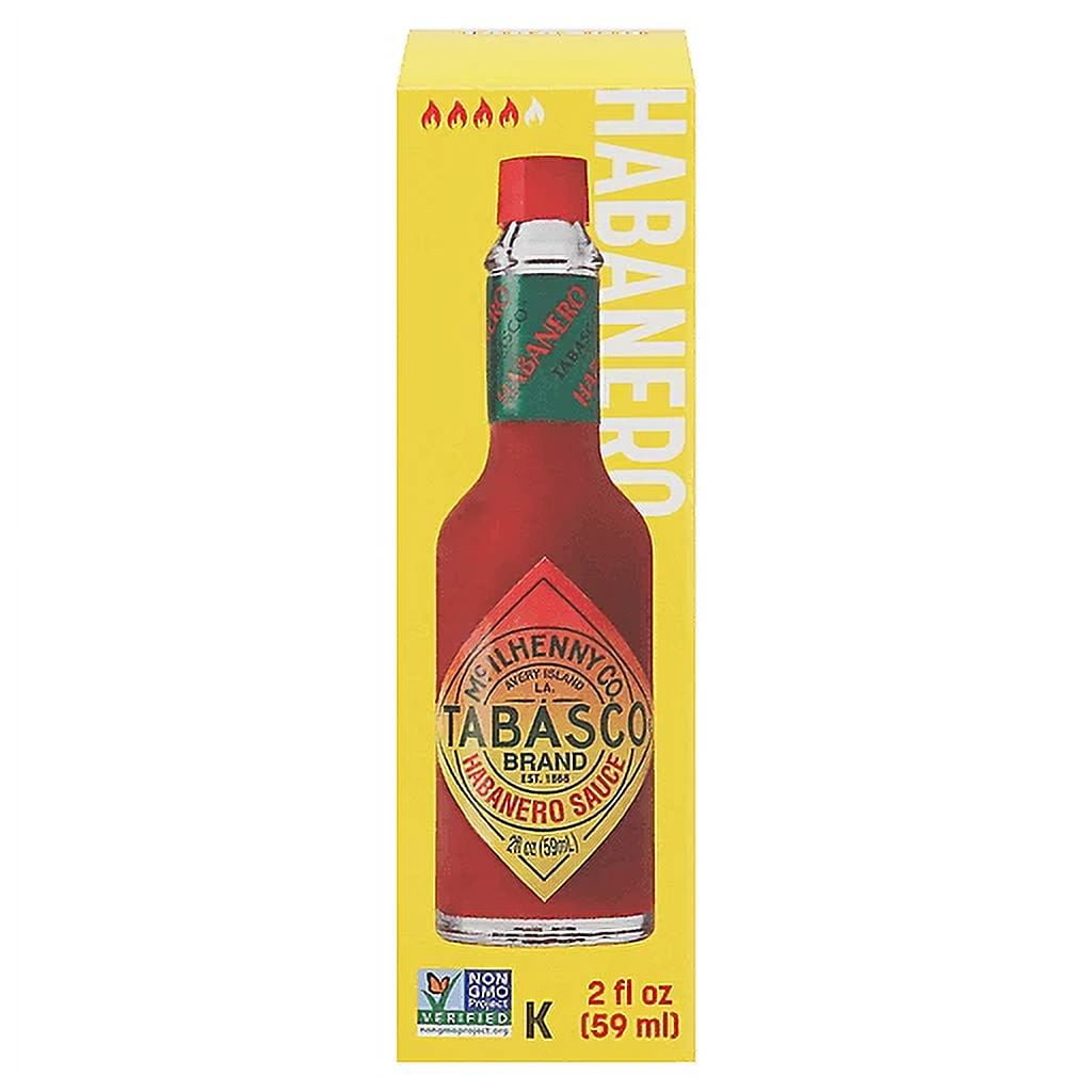 Tabasco Habanero Sauce 2 Fl Oz (2 pack) - Walmart.com