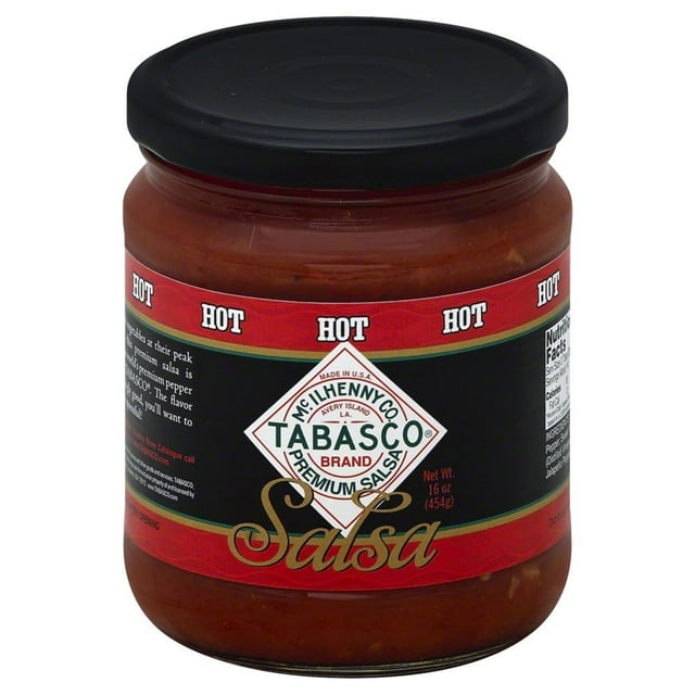 Tabasco Salsa Hot 16 OZ (Pack of 6)