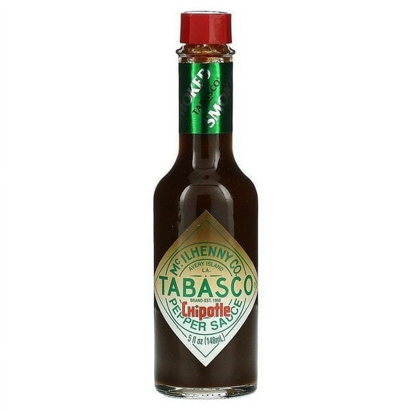 Tabasco, Pepper Sauce, Chipotle, 5 fl oz (148 ml) Pack of 4
