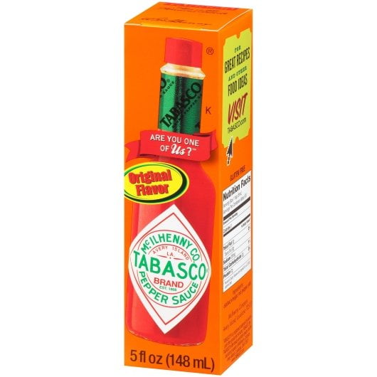 Tabasco Pepper Sauce Tray Hot Sauce Bottle, 5 oz - 2 Case of 12