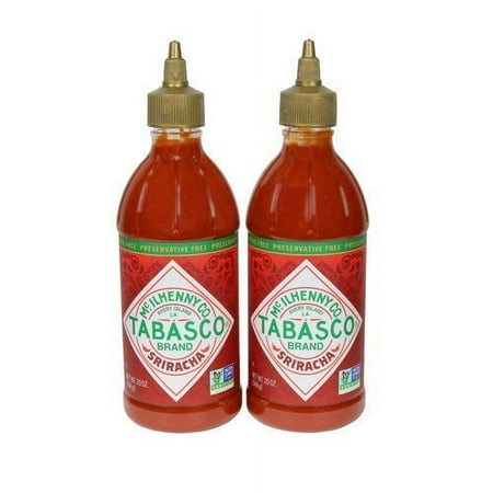 Tabasco Sriracha Sauce 20 Oz (2 Pack)