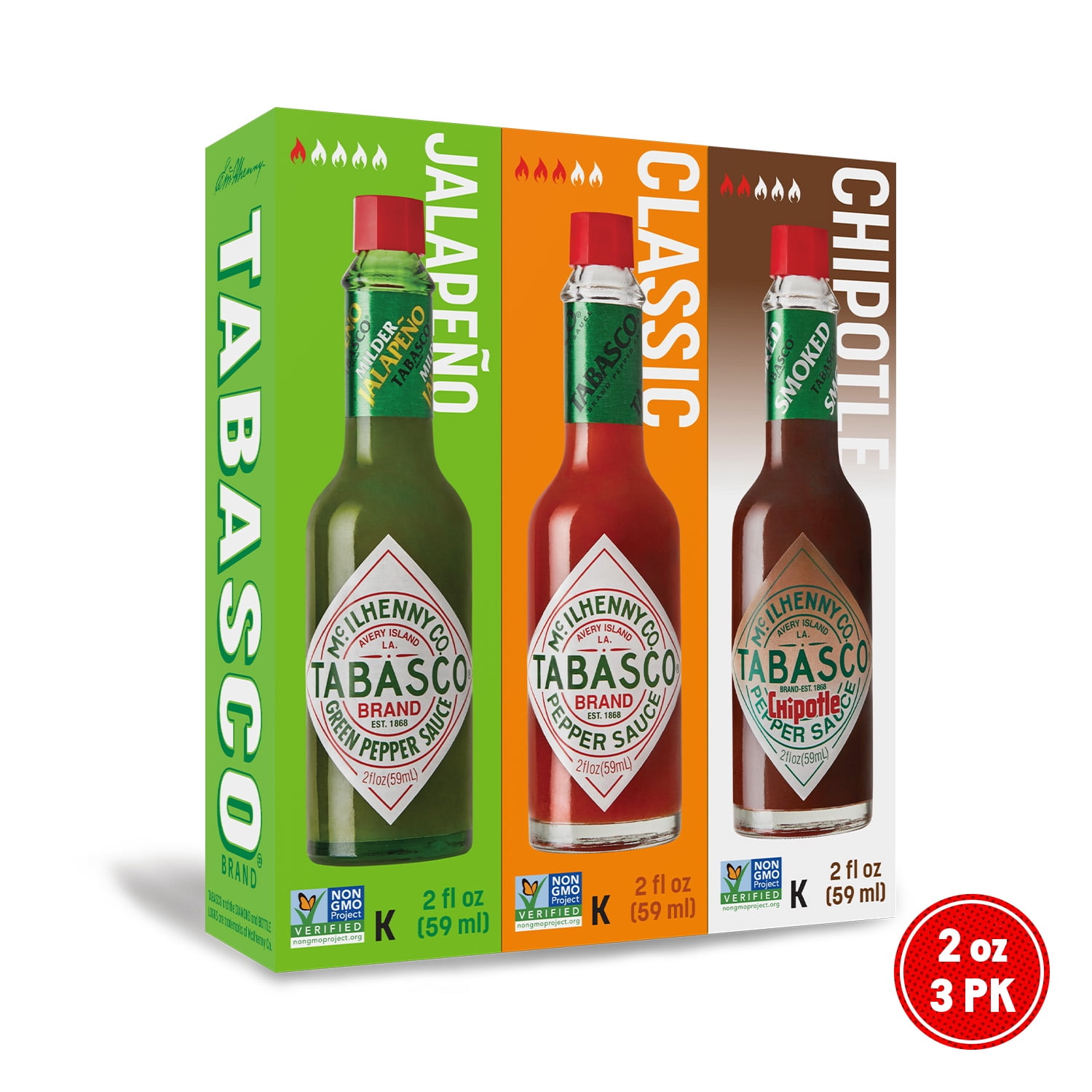 Tabasco Variety Pack with Gluten-Free Flavors
