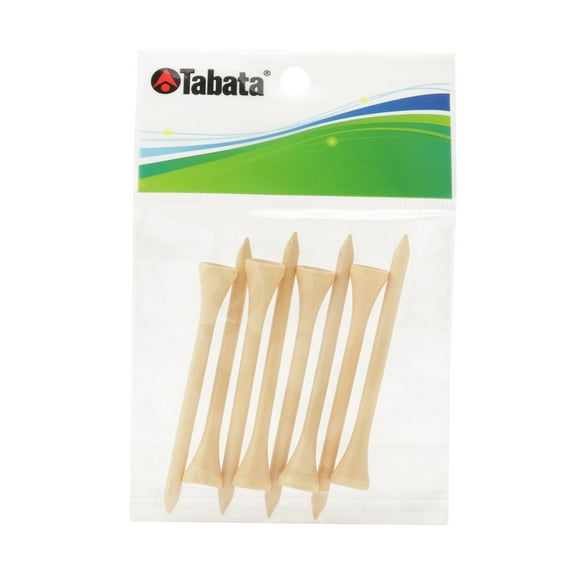 Tabata GOLF GV0434 Wood Tee Long 2-3/4 Inch, 70mm, 8 Pack