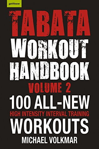 Pre-Owned Tabata Workout Handbook, Volume 2: More than 100 All-New, High Intensity Interval Training Workouts (HIIT) For All Paperback