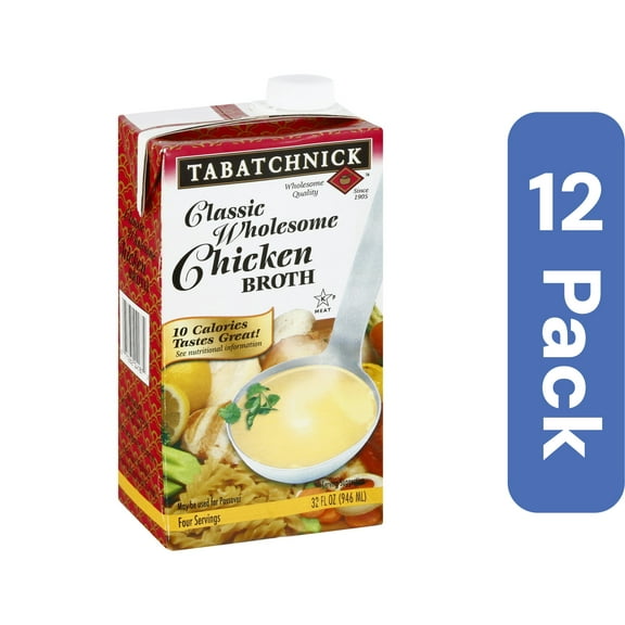 Tabatchnick Classic Chicken Broth Soup 32 oz (Pack Of 12)