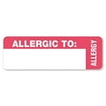 thumbnail image 1 of Tabbies  Medical Labels for Allergy Warnings- 3 x 1- White- 175/Roll, 1 of 1