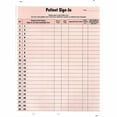 thumbnail image 1 of Tabbies, TAB14530, Patient Sign-In Label Forms, 125 / Pack, Salmon, 1 of 4
