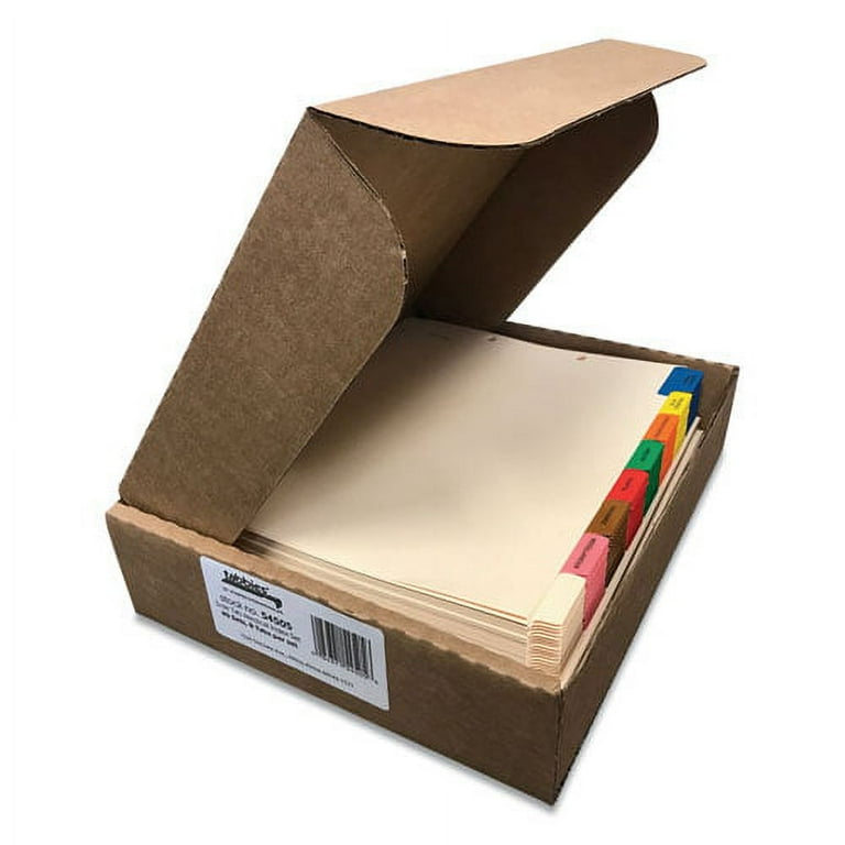 Side Tab Medical Chart Divider Sets, 8-Tab, Assorted Medical, 11 x 9, Manila, 40 Sets Side Tab Medical Chart Divider Sets, 8-Tab, Assorted Medical, 11 x 9, Manila, 40 Sets