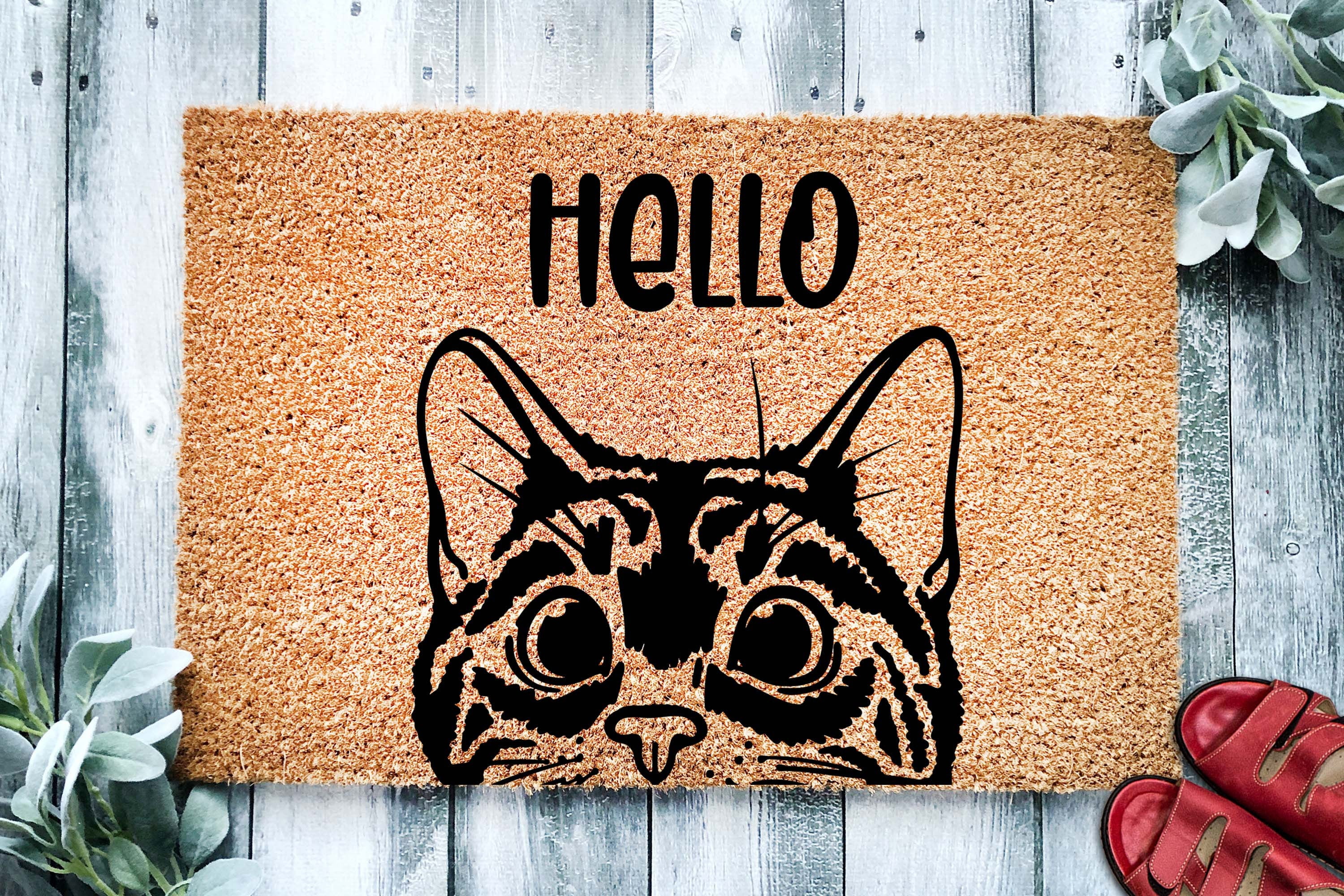 Mother of Cats | Geeky Cat Doormat | Welcome Mat | Cat Mom
