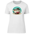 thumbnail image 1 of Tabby Cat On A Tea Cup Tee Men's -Image by Shutterstock, 1 of 2