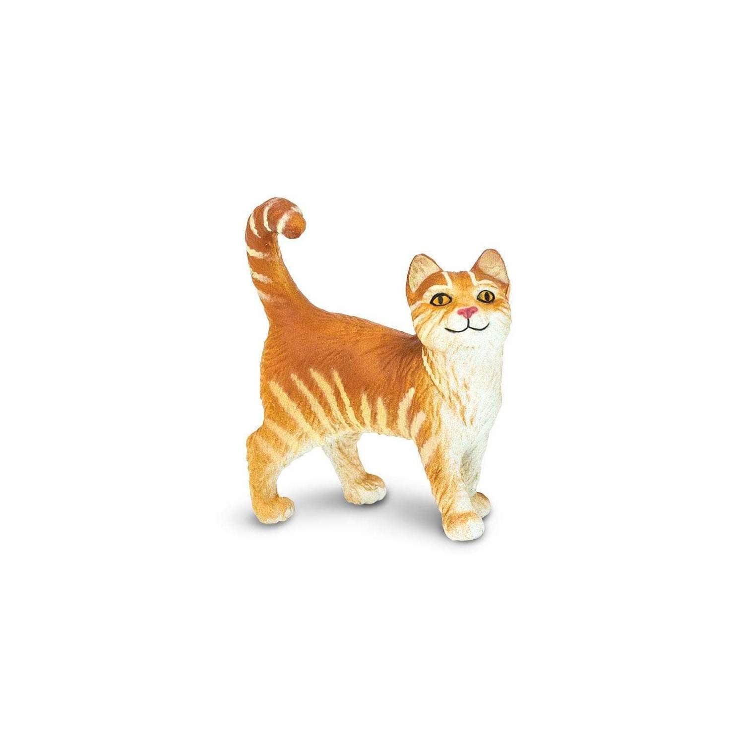 Safari Ltd. Realistic Animal Figure- Adorable Orange Tabby