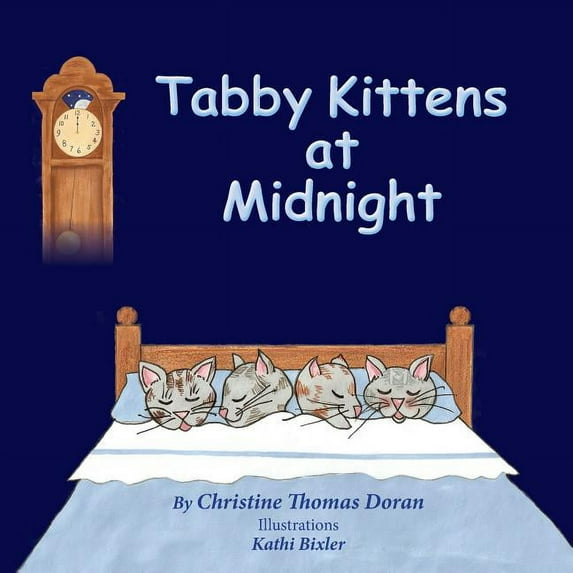 Tabby Kittens at Midnight, (Paperback)
