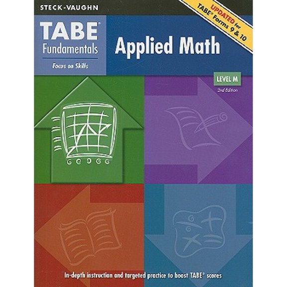 Tabe Fundamentals Applied Math, Level M (Paperback) by Victor Gathers, Brannon Lentz, Dr. Jean Pierre-Pipkin