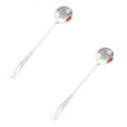 thumbnail image 1 of Tabel Spoon Long Handle Tea Coffee Spoons Ice Cream Cutlery Stainless Steel Nt, 1 of 7