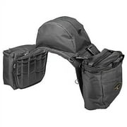 Tabelo Nylon Cooler Saddle Bag w/Cantle Brown