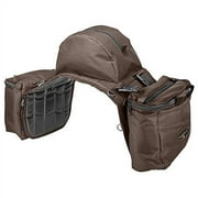 Tabelo Nylon Cooler Saddle Bag w/Cantle Brown
