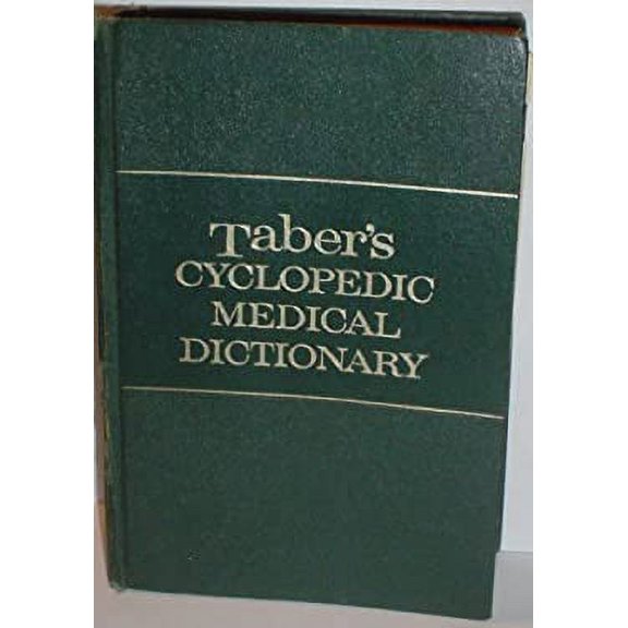 Pre-Owned Taber's Cyclopedic Medical Dictionary. (Hardcover) 0803683081 9780803683082