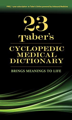 Pre-Owned Taber's Cyclopedic Medical Dictionary (Taber's Cyclopedic Medical Dictionary (Thumb Index Version)) Paperback
