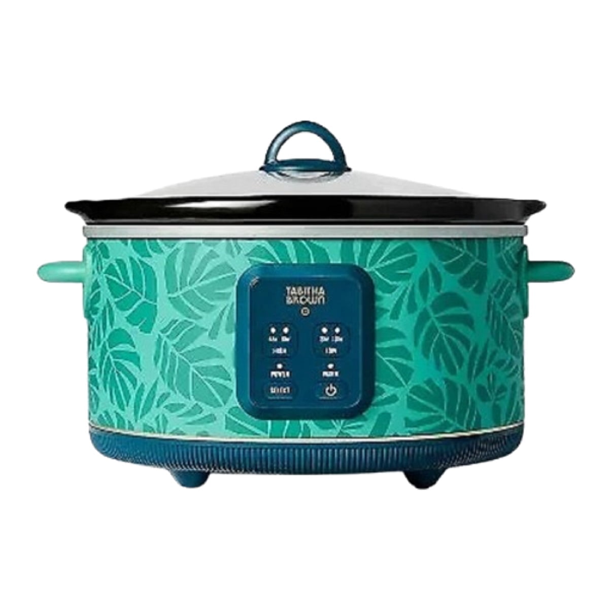 Tabitha Brown 6QT Slow Cooker 6qt 3 Settings Removable Ceramic Pot