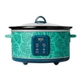 thumbnail image 1 of Tabitha Brown 6QT Slow Cooker 6qt 3 Settings Removable Ceramic Pot, 1 of 6