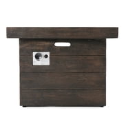 Tabitha Brown Magnesium Oxide Square Gas Fire Pit