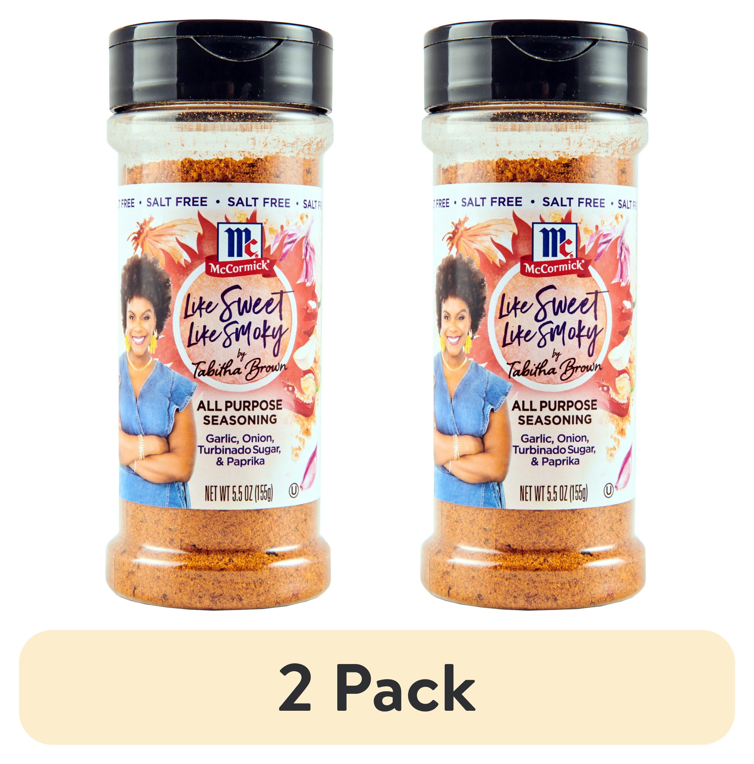 2 pack) Tabitha Brown Salt-Free Smoky All Purpose Seasoning , 5.5 oz 