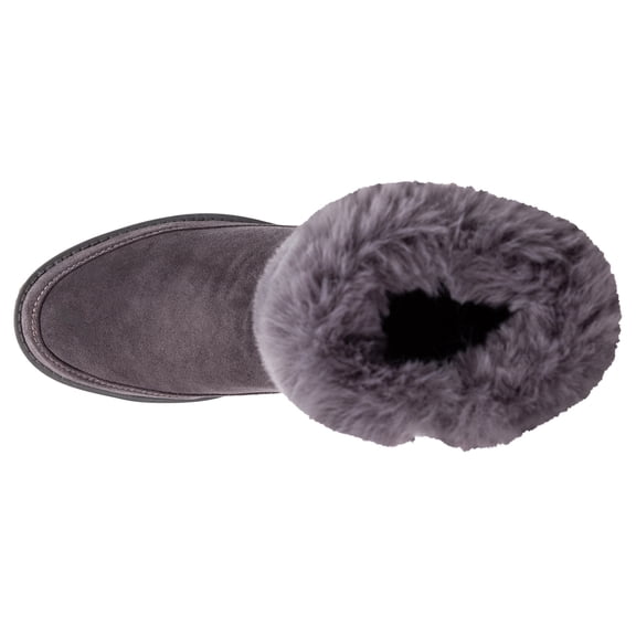 Tabitha Faux fur collar bootie
