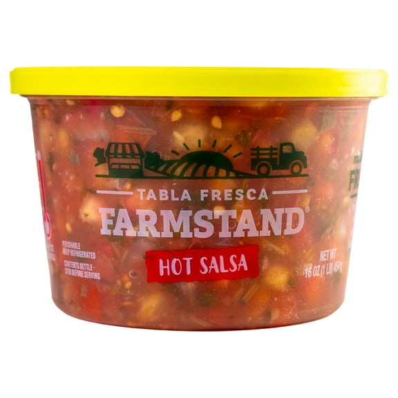 Tabla Fresca Farmstand Hot Salsa, 16oz, Refrigerated