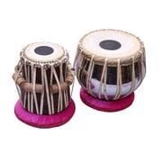 Tabla Set by SAI MUSICAL, Basic Tabla Drums Set, Steel Bayan, Dayan with Book.,