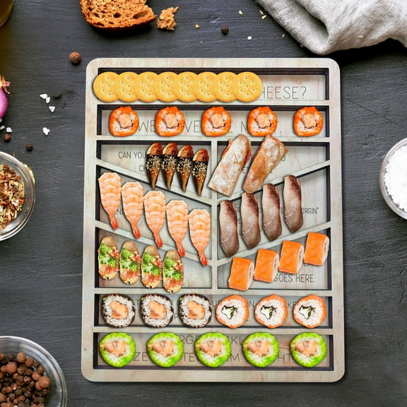 Tabla de madera para comida cocinada, tabla de quesos personalizada, tabla de madera para comida.