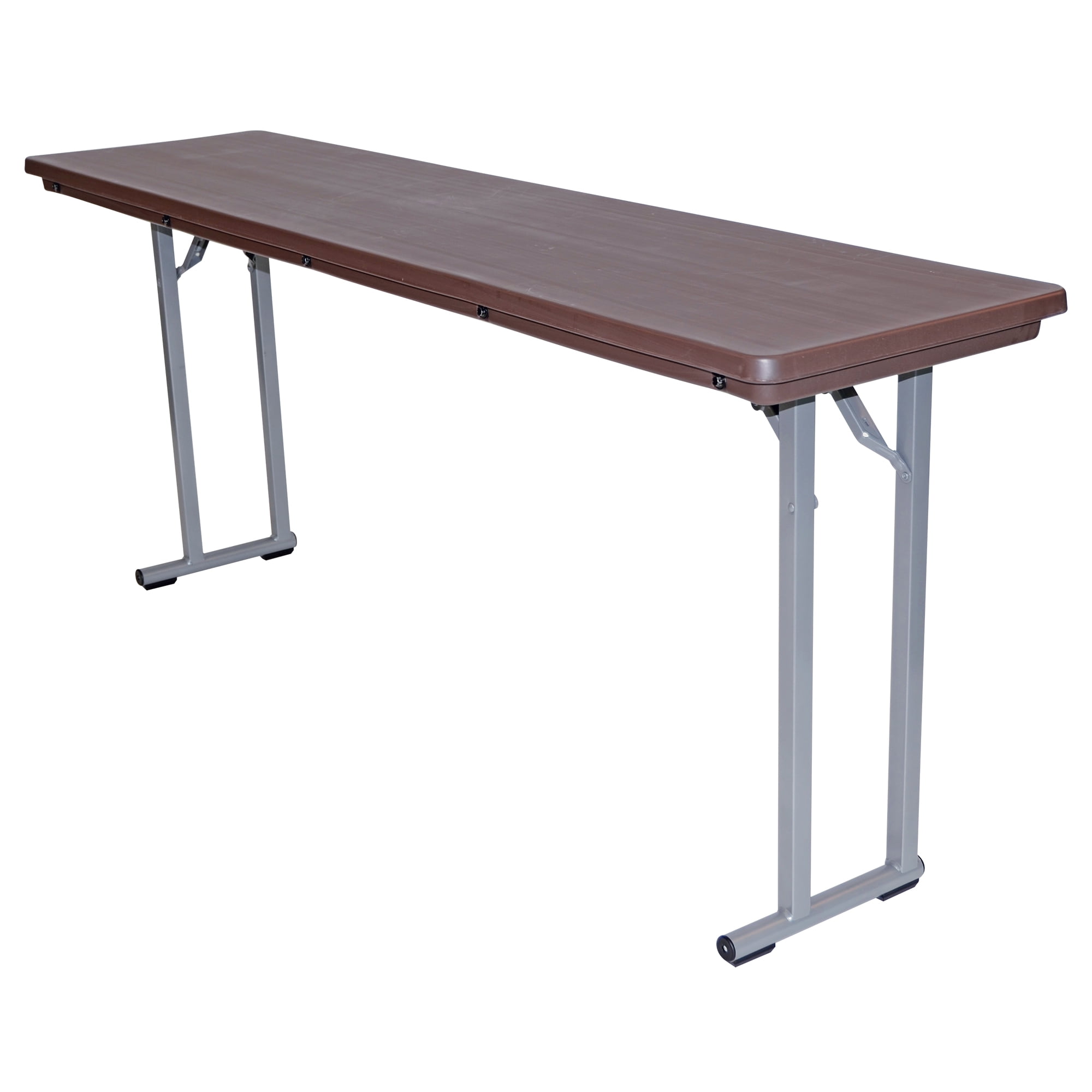 Table - 6'X18" Rhino Resin Banquet - Brown