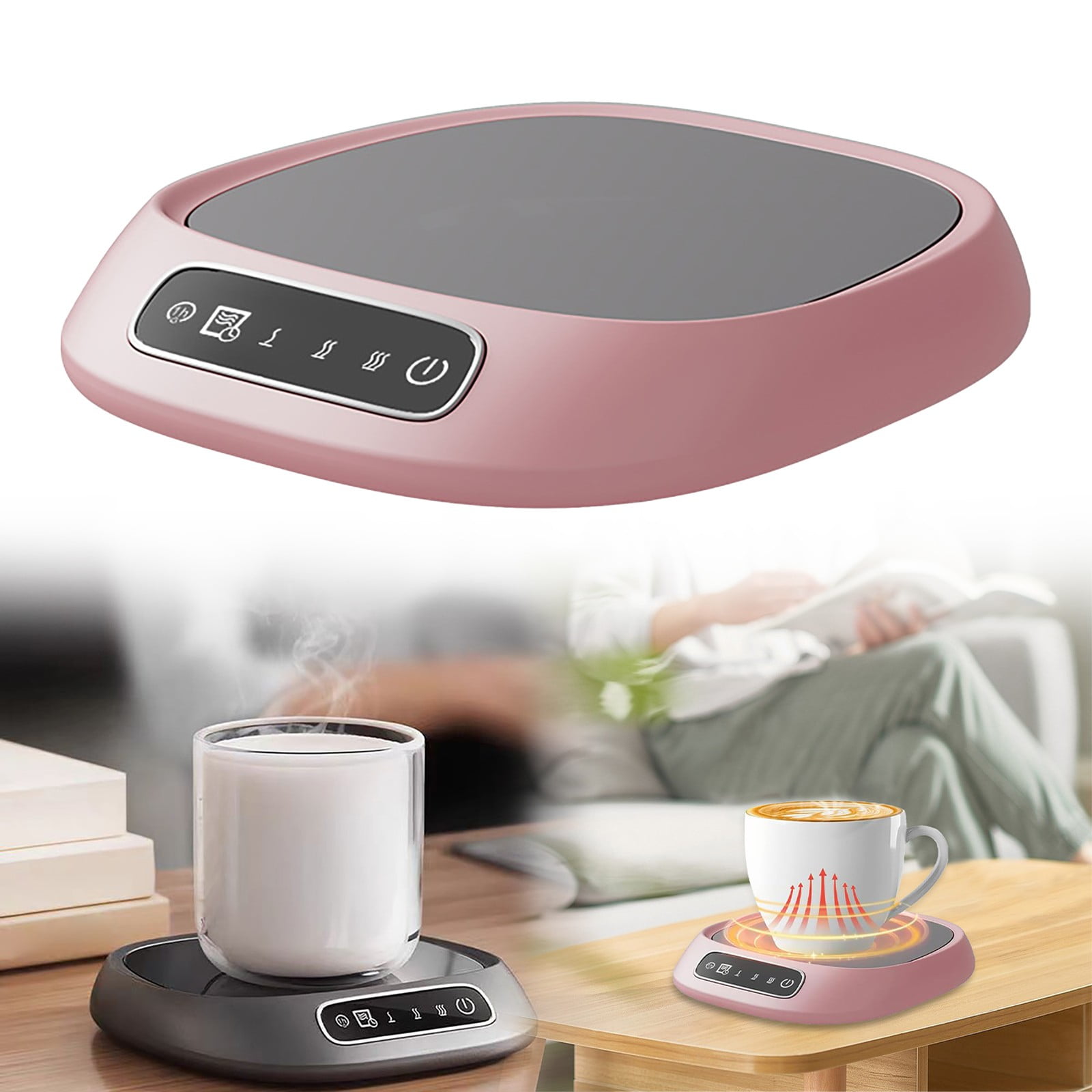 Table and Chair Coffee Cup Heater 2025 New Coffee Cup Heater Desktop Temperature Table and Chair ...