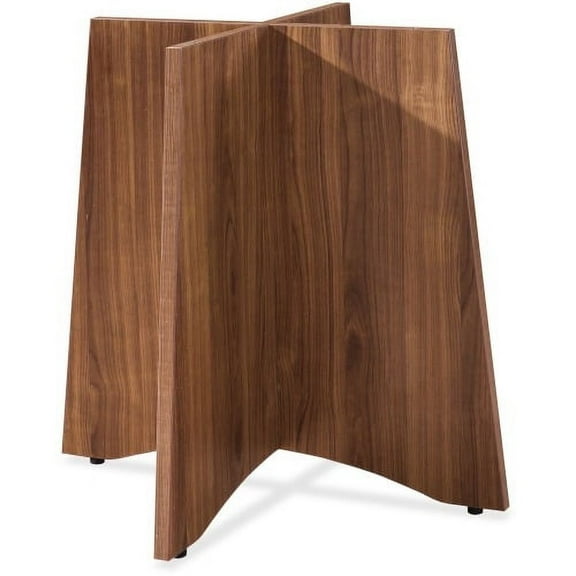 Lorell Essentials Series Walnut Laminate Round Table