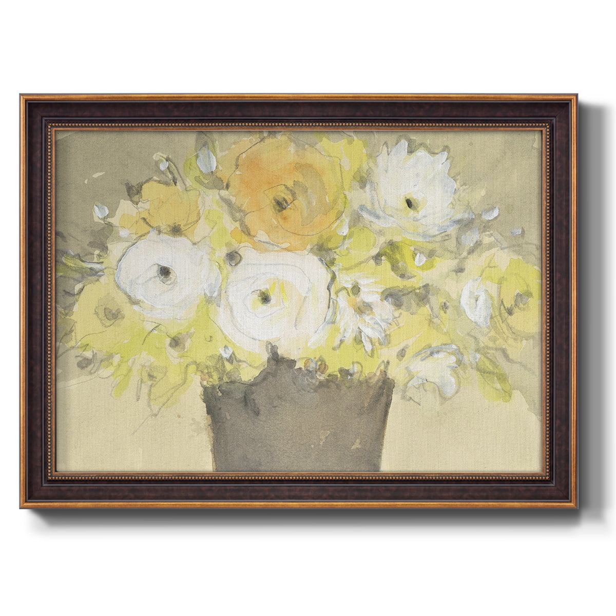 Table Bouquet I Premium Framed Canvas- Ready to Hang