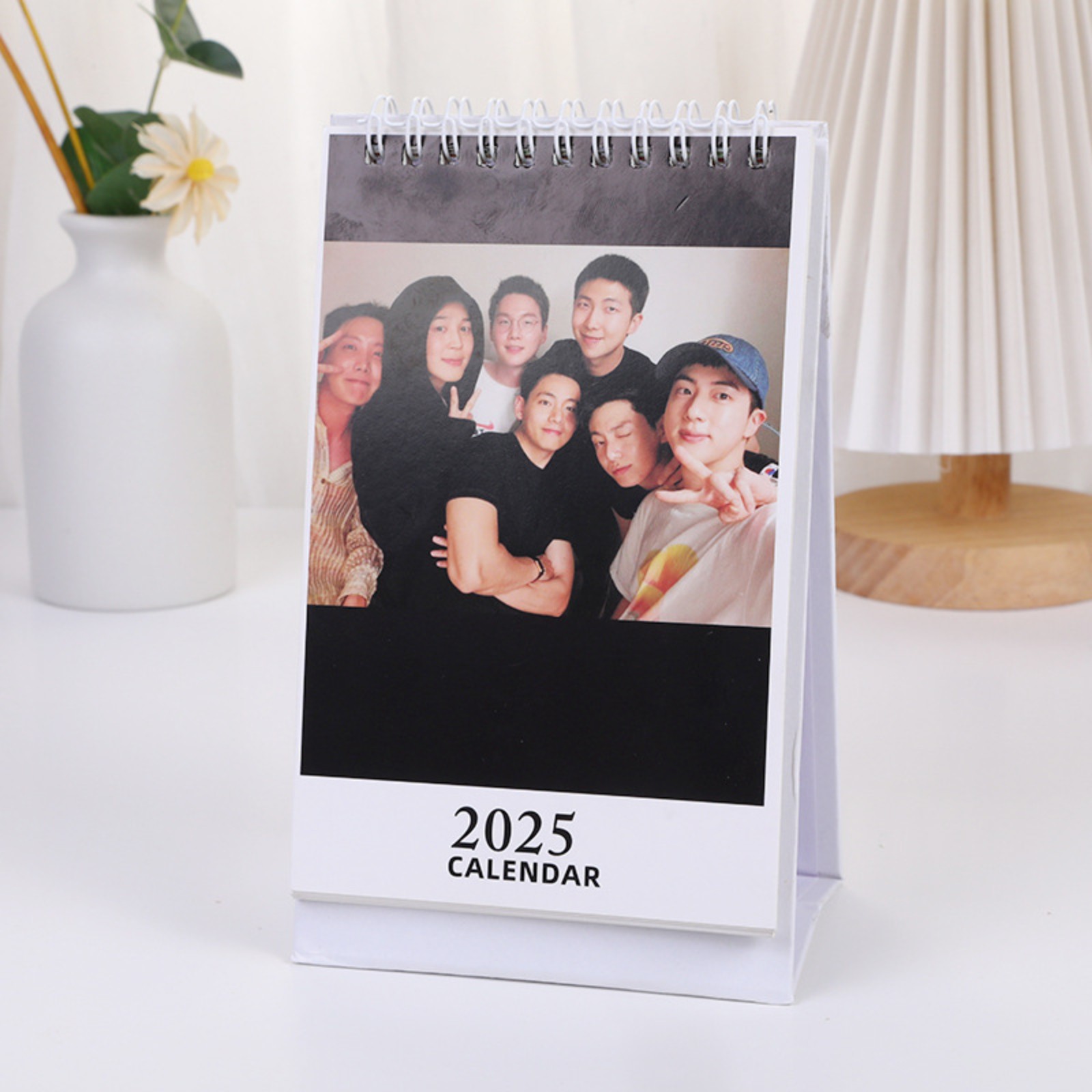 Table Calendar 2025, Standing Desk Calendar, Desk Calendar, Desk