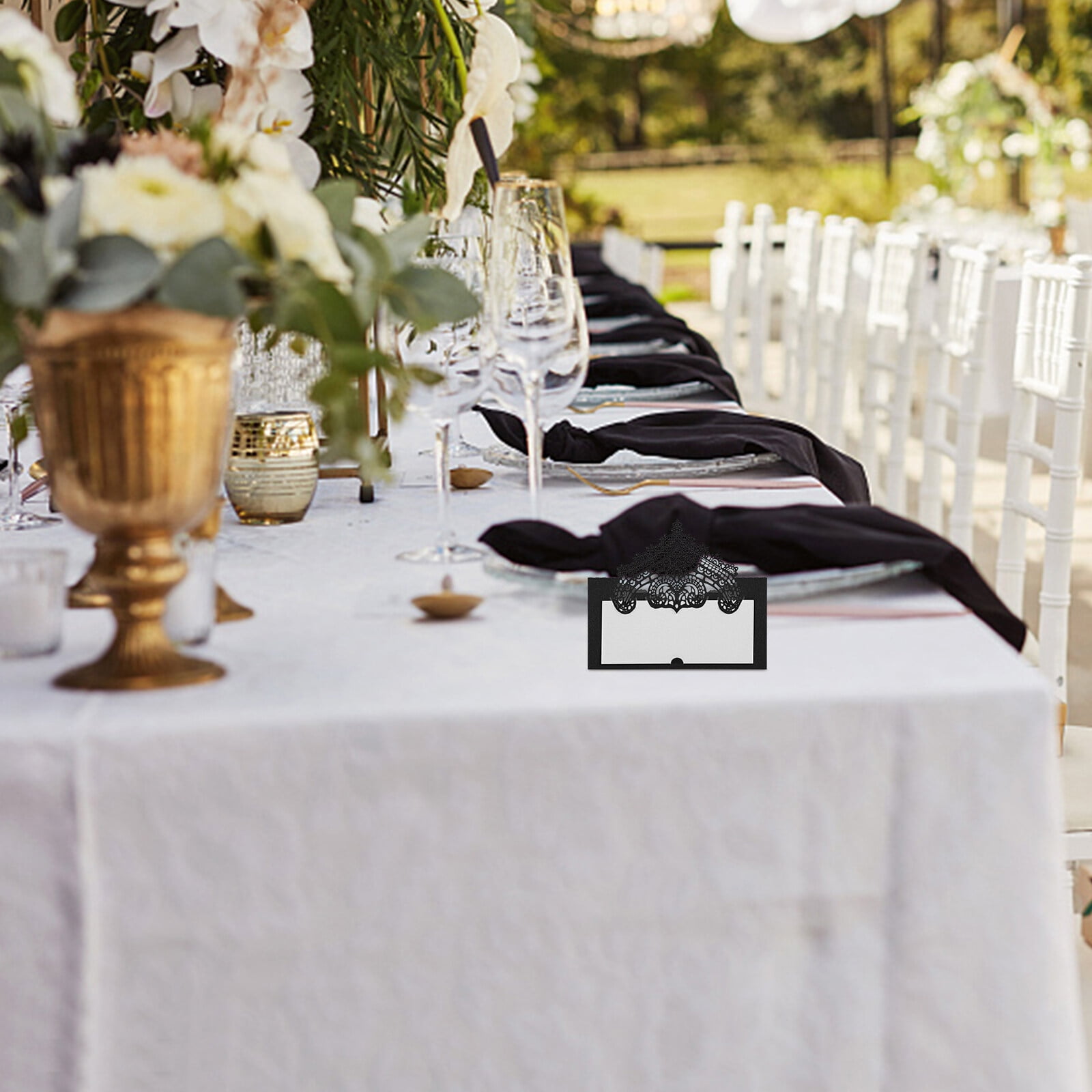 Table Cards Name Place Card Paper Wedding Holiday Tent Xmas Dining Rusticholders Cards