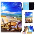 thumbnail image 1 of Table Case for Amazon Fire Max 11 13th Generation 2023, Luxury [Magnetic Function] [Card Slots] Premium PU Leather Shockproof Flip Stand Slim Card Wallet [Auto Sleep/Wake] Folio Case, Sky, 1 of 12