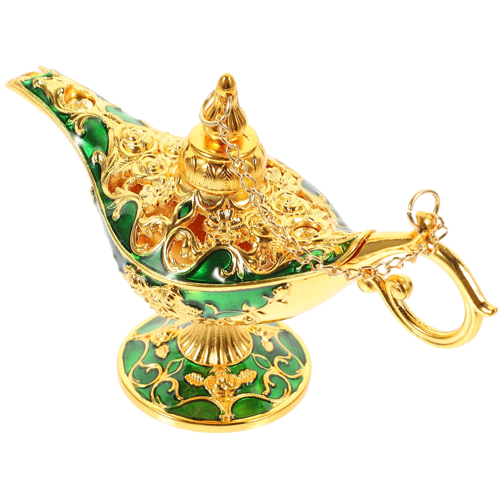 Table Centerpieces for Wedding Aladdin's Lamp Paraffin Gold Home Decor Arabian Nights Genies Decorations Dinner Party