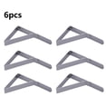 thumbnail image 1 of Table Clamps Tablecloth Holder Clamps Silver 7.2*4.6*1.2Cm For Home Picnics Party Mirror Polished Stainless Steel Fangkenuo, 1 of 9