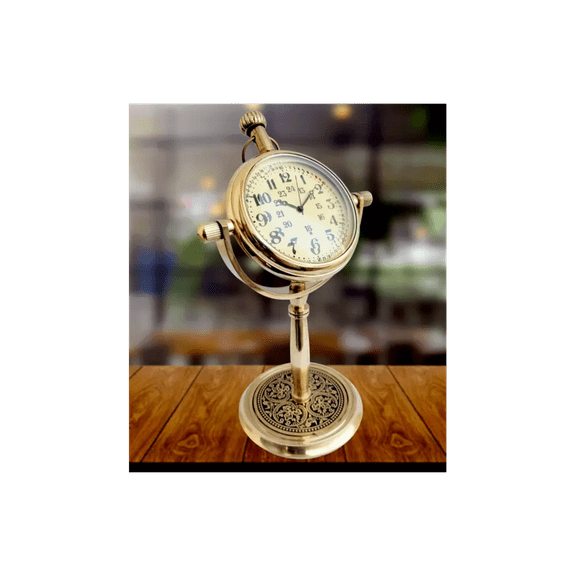 Table Clock Roman Number Dial Antique Style Desk Clock Hanging Home Office Decor With Special Antique Table Clock Decorative