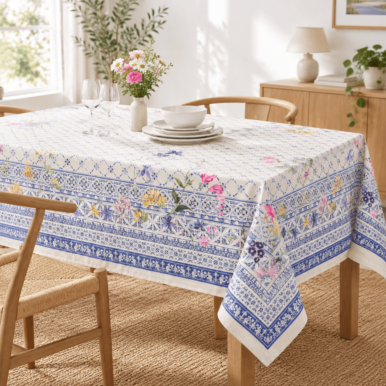 Table Cloth Rectangle Reusableton 70"x90" - Walmart.com